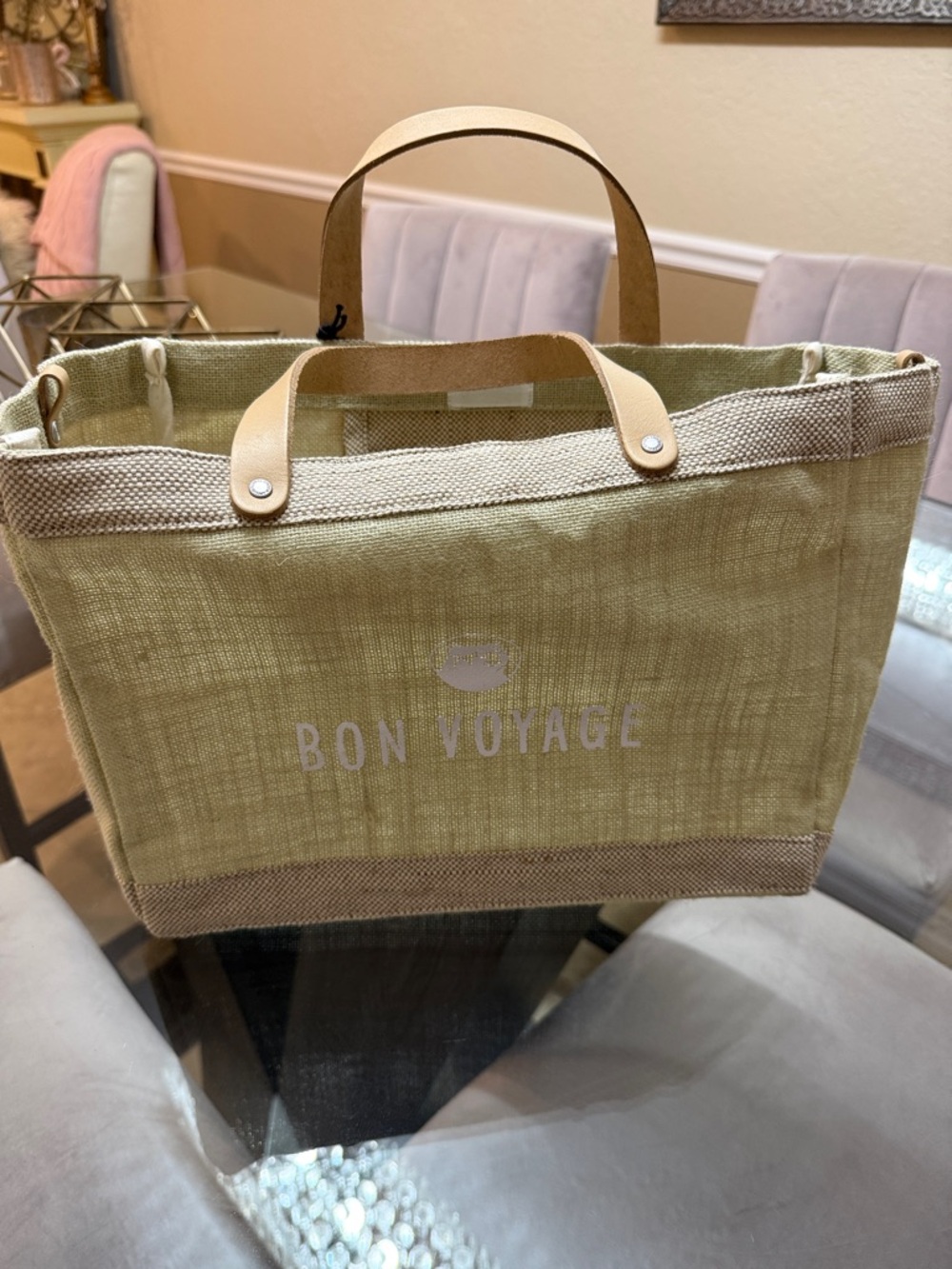 Apolis Natural Canvas Tote Bag